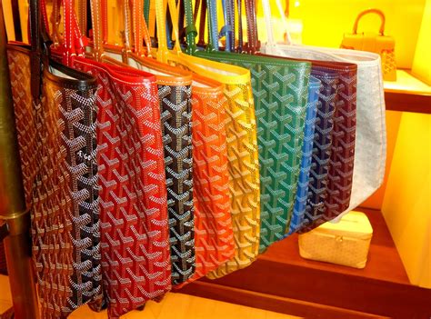 goyard gm colors|most popular Goyard bag colors.